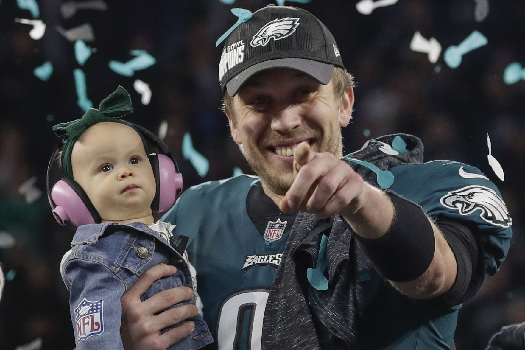 Eagles Patriots Super Bowl Football